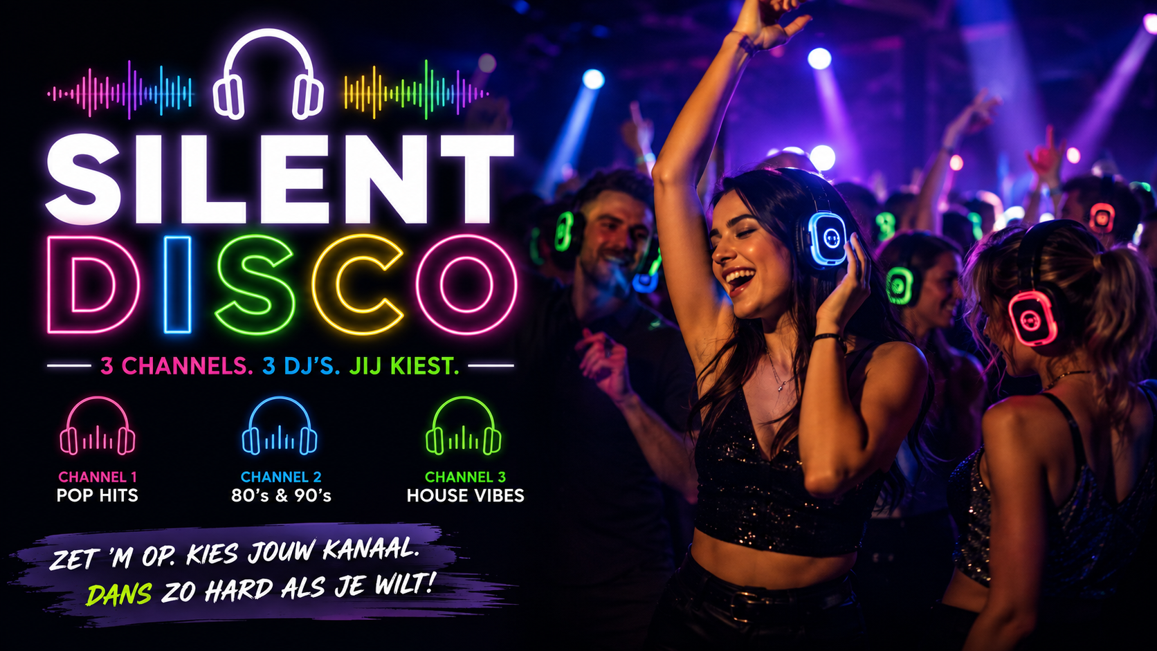 Silent Disco organiseren: De complete checklist